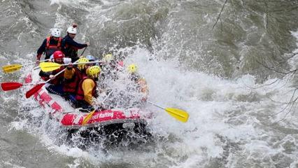 Adrenalin ve doğa bir arada: Melen &Ccedil;ayı'nda rafting sezonu başladı