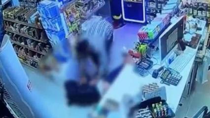 Antalya&rsquo;da markette m&uuml;şterisini &ouml;ld&uuml;rm&uuml;şt&uuml;: G&ouml;r&uuml;nt&uuml;ler ortaya &ccedil;ıktı