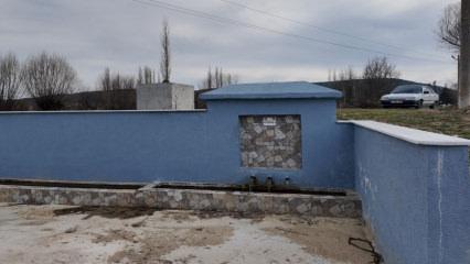 Asırlardır bitmeyen su! K&uuml;tahya&rsquo;da durmadan akan tarihi &ccedil;eşme