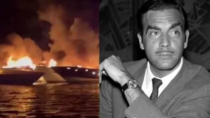 Ayhan Işık'ın kızıyla damadı &ouml;l&uuml;mden d&ouml;nd&uuml;! Yangın faciasından son anda kurtuldular