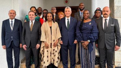 Bakan Bolat'tan Afrikalı mevkidaşlarıyla kritik temaslar