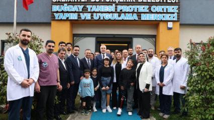 Bakan Işıkhan, Buğday Tanesi Protez Ortez Yapım ve Uygulama Merkezi&rsquo;ni ziyaret etti