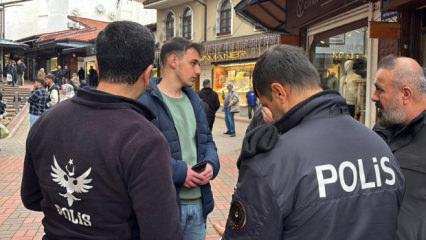Bolu'da kuyumcudaki yoğunluğu g&ouml;r&uuml;nt&uuml;lemek isteyen muhabir darbedildi