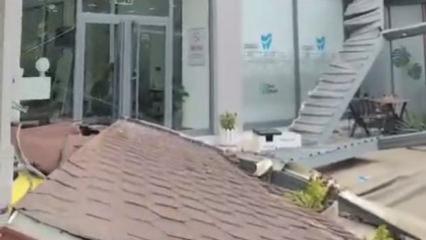 Denizli&rsquo;de şiddetli r&uuml;zgar hayatı olumsuz etkiledi