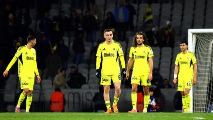 Fenerbah&ccedil;e'den k&ouml;t&uuml; istatistik!