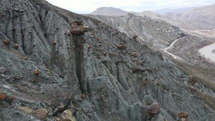 G&ouml;ren nerede olduğunu şaşırdı! Erzincan&rsquo;ın peri bacaları hayran bıraktı