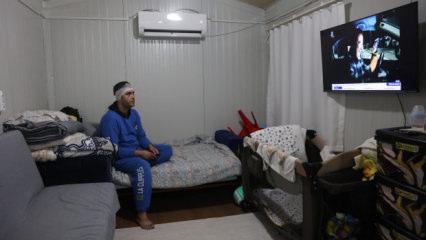 Hatay'da yatağında yatarken yorgun merminin hedefi olan vatandaş o anları anlattı!