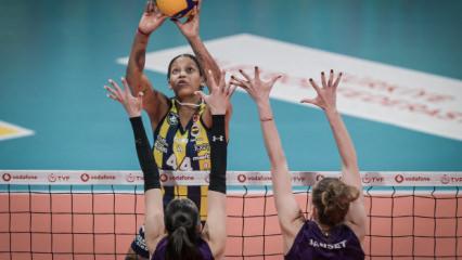 İlk ma&ccedil;ta galibiyet! 3-0 kazanan Fenerbah&ccedil;e finale yaklaştı