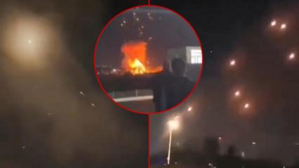 İran, Erbil'de ve İsrail'in g&uuml;neyini hedef alan iki dalga halinde misilleme yaptı