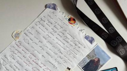 Kaza kurbanı tıp &ouml;ğrencisi Yaren&rsquo;in &ouml;lmeden &ouml;nce yazdığı not ortaya &ccedil;ıktı