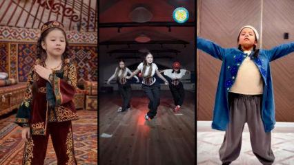 Kazakistan'da başladı, T&uuml;rk devletlerinde akım oldu: Kartal Dansı