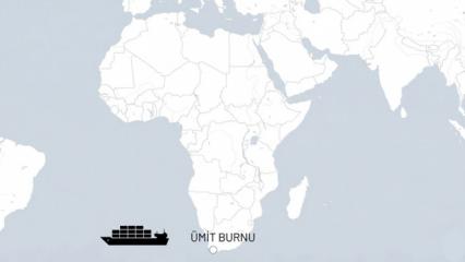 Kızıldeniz krizi rotayı g&uuml;neye kırdı: &Uuml;mit Burnu yeniden d&uuml;nya ticaretinin merkezinde