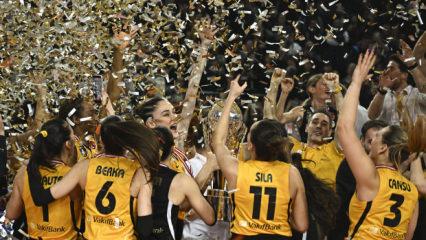 Kupe Voley'de şampiyon VakıfBank!
