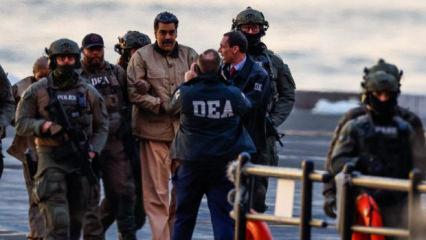 ABD'nin ka&ccedil;ırdığı Maduro ve eşi ikinci kez hakim karşısına &ccedil;ıkarıldı