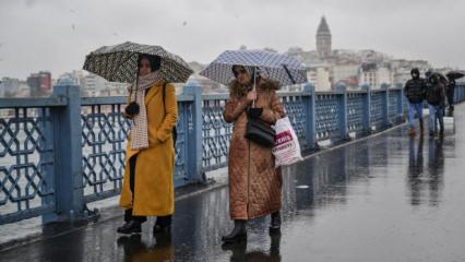 Meteoroloji&rsquo;den İstanbul dahil 12 il i&ccedil;in sarı alarm