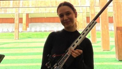 Milli sporcu kendi rekorunu kırarak Avrupa Şampiyonası bileti aldı