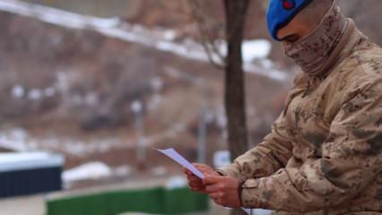 Samsunlu &ouml;ğrencilerin yazdığı duygu dolu mektuplar Mehmet&ccedil;iğe moral oldu