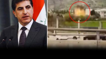 Son dakika... Duhok ve Kerk&uuml;k'e şok saldırı: Ne&ccedil;irvan Barzani&rsquo;nin evi hedef alındı