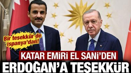 Son dakika İran gelişmesi: Katar ve İspanya'dan Erdoğan'a teşekk&uuml;r!