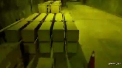 Tahran&rsquo;dan g&ouml;vde g&ouml;sterisi: Yer altı f&uuml;ze &uuml;ss&uuml;n&uuml;n g&ouml;r&uuml;nt&uuml;lerini yayımladı