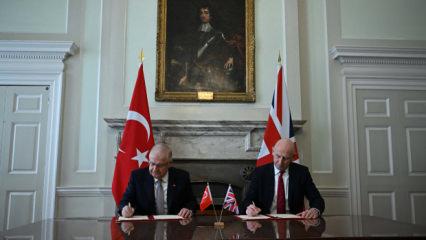 T&uuml;rkiye ile İngiltere arasında 'Eurofighter' s&ouml;zleşmesi: İmzalar atıldı!