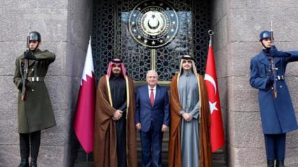 T&uuml;rk ve Katar ordusundan kritik g&ouml;r&uuml;şme