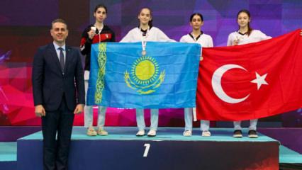 Turnuvaya T&uuml;rk sporcular damga vurdu! 19 madalya birden