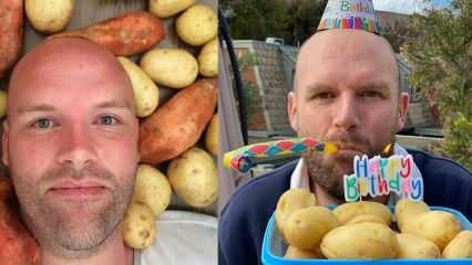 &Uuml;nl&uuml; fenomen 1 yıl boyunca sadece patates yedi! Sonu&ccedil;ları ise duyanları şaşkına &ccedil;evirdi