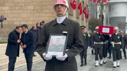 Şehit Binbaşı Sinan Taştekin'e veda...