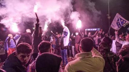 12 yıl sonra gelen D&uuml;nya Kupası coşkusu! Saraybosna sokağa d&ouml;k&uuml;ld&uuml;