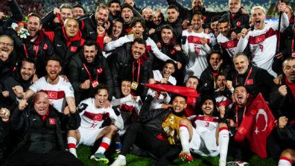 24 yıllık hasret sona erdi! A Milli Takım D&uuml;nya Kupası'nda