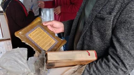 Ekipler şoke oldu: Antalya'da yanan evdeki Kur'an-ı Kerim, zarar g&ouml;rmedi!