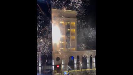 A Milli Futbol Takımı'na Kosova'da havai fişekli taciz 