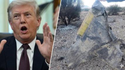 ABD savaş u&ccedil;aklarının d&uuml;ş&uuml;r&uuml;lmesi sonrası Trump'tan ilk a&ccedil;ıklama