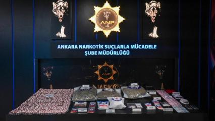 Ankara'da uyuşturucu operasyonları: 49 tutuklama