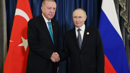Cumhurbaşkanı Erdoğan ve Putin'den kritik g&ouml;r&uuml;şme! Rusya'ya son dakika İsrail &ccedil;ağrısı
