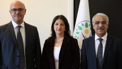 DEM Parti heyeti İmralı g&ouml;r&uuml;şmesi sonrası &Ouml;calan&rsquo;ın mesajını paylaştı