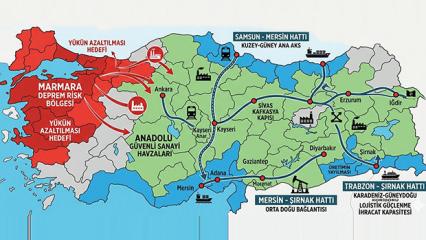 Deprem riski! Sanayi Anadolu'ya taşınacak! 4 yeni rota belirlendi