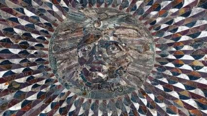 D&uuml;nyada benzeri yok! Kışın &uuml;zeri kapatılan Kibyra Antik Kenti&rsquo;ndeki mozaikler a&ccedil;ıldı