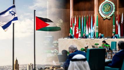 D&uuml;nyayı ayağa kaldıran karar! Arap Birliği'nden t&uuml;m &uuml;lkelere &ccedil;ağrı! İsrail'e k&ouml;t&uuml; haber