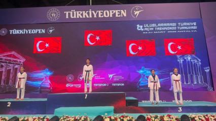 Başkan Altay bronz madalya kazanan Melek Su'yu tebrik etti