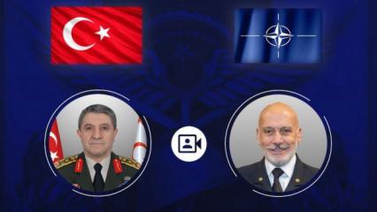 Genelkurmay Başkanı Bayraktaroğlu, NATO Askeri Komite Başkanı Dragone ile g&ouml;r&uuml;şt&uuml;