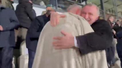 Hacıosmanoğlu ve Bakan Bak duygusal anlar yaşadı!