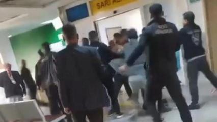 Hastane değil sanki boks ringi: Acil serviste tekme tokat birbirlerine girdiler