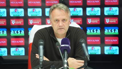 'Hayal kırıklığı i&ccedil;erisindeyim' diyen S&uuml;per Lig ekibinin hocası: 'Korkak gibi oynadık'