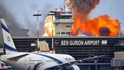 İran duyurdu: İsrail&rsquo;in en b&uuml;y&uuml;k havalimanına saldırdı