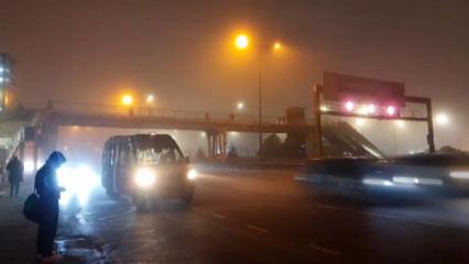 İstanbul'da sis etkili oldu