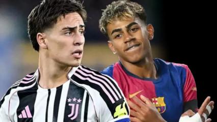 Kenan Yıldız, Avrupa'yı sallıyor! Lamine Yamal'ı bile ge&ccedil;ti