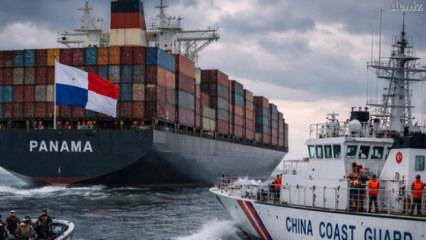 Ekonomi savaşına &Ccedil;in de dahil oldu! Gemilere el koymaya başladı