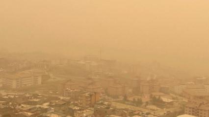 Meteoroloji'den hafta sonu uyarısı: &Ccedil;&ouml;l tozu kaplayacak! 13 ilde sarı alarm